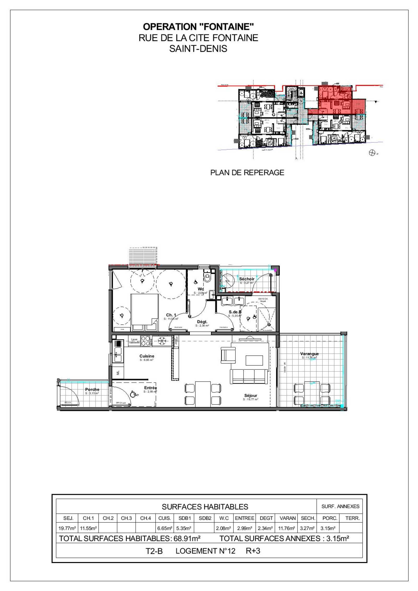 Image_, Appartement, Saint-Denis, ref :191105-05