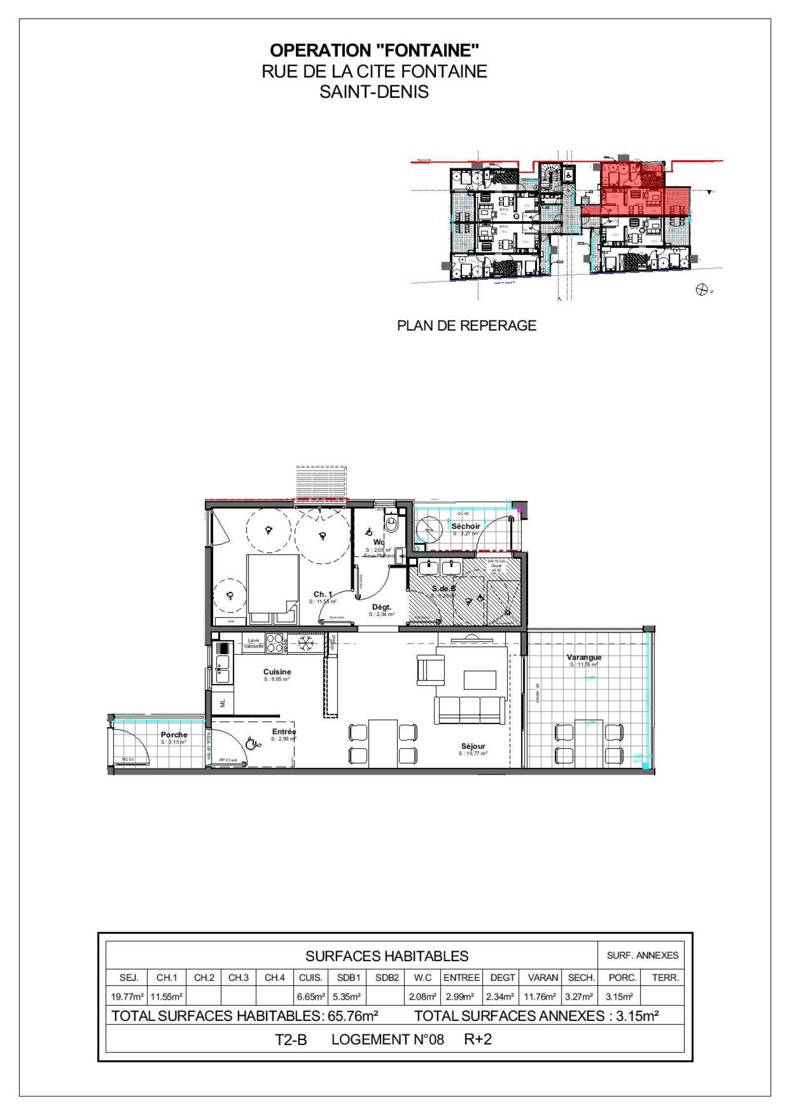 Image_, Appartement, Saint-Denis, ref :190602-08